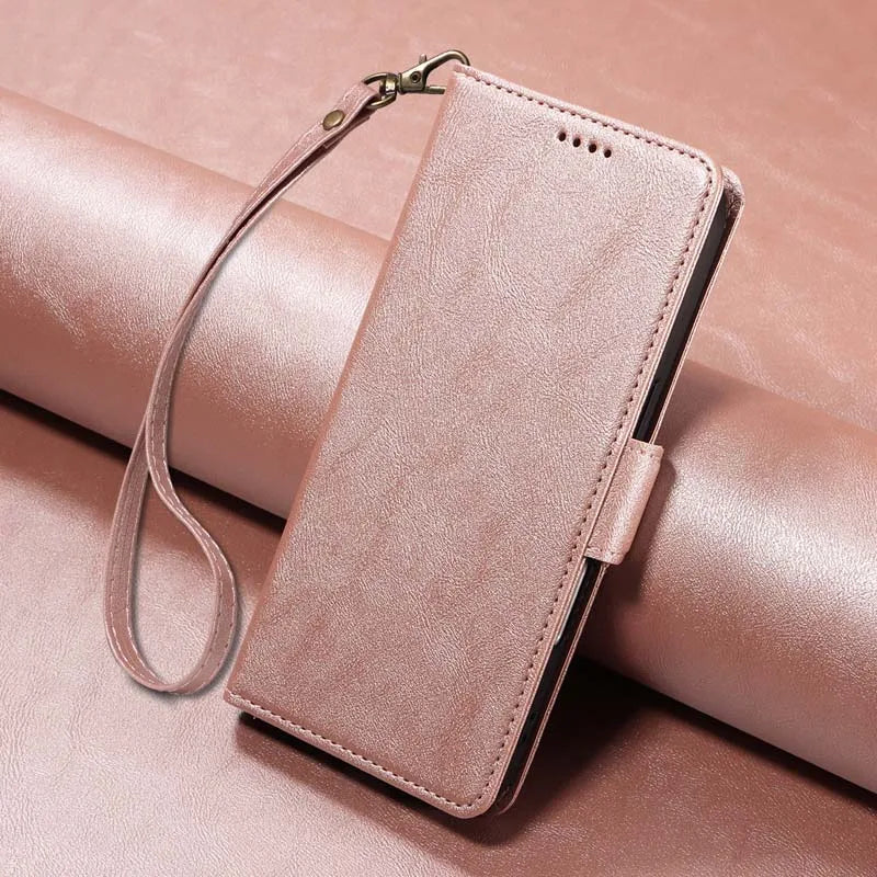 💼 Leather Wallet Flip Case