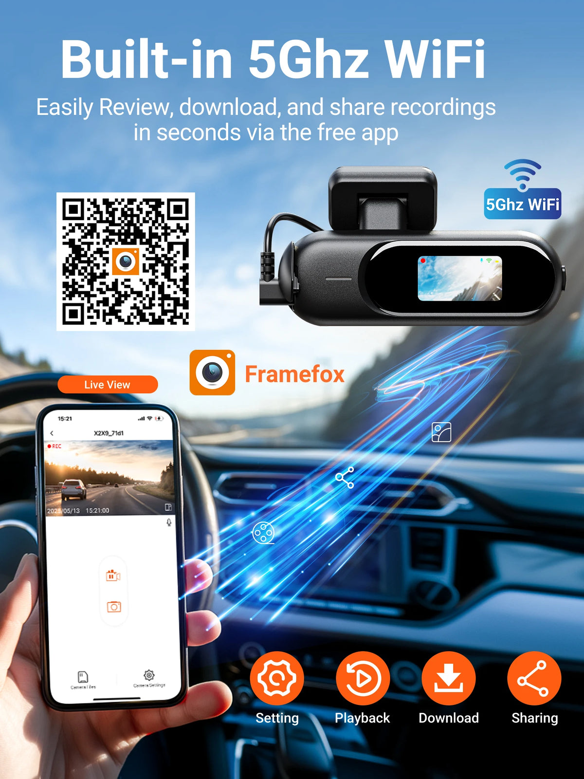 📹 4K Dual Dash Cam