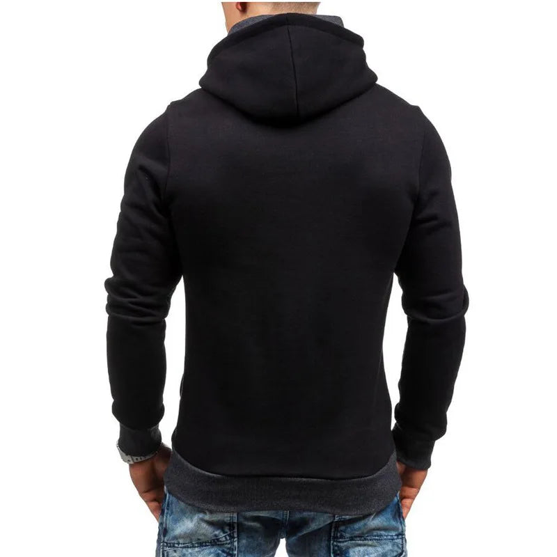 Men's Slim Oblique Zip Track Jacket