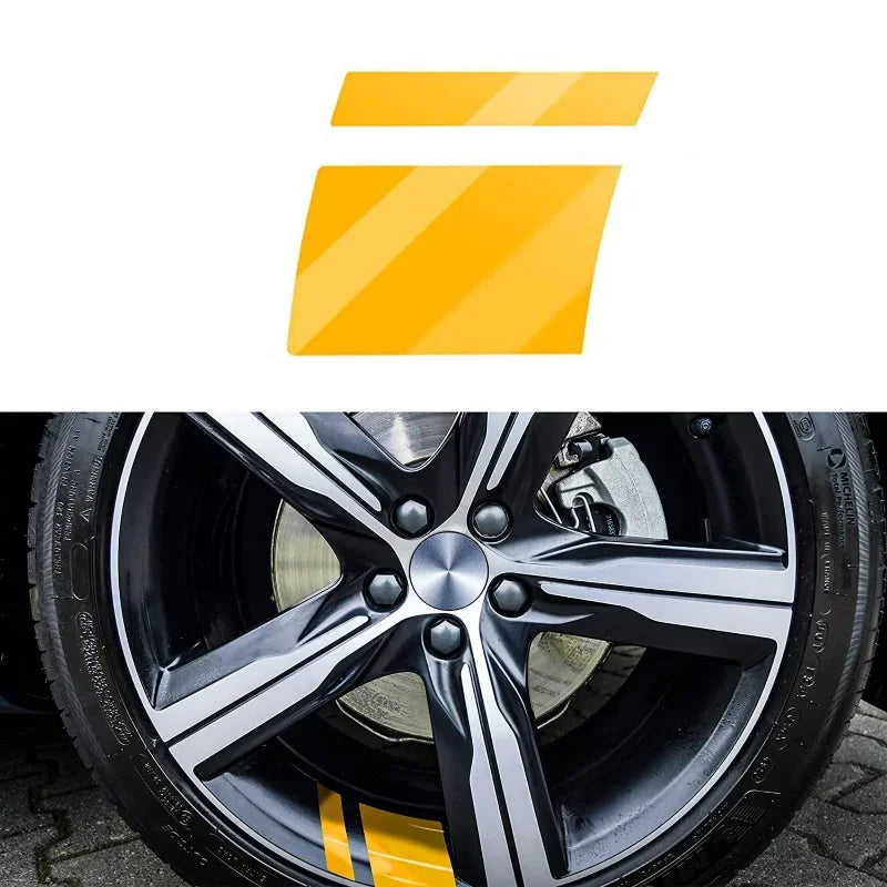 🛞 Reflective Wheel Rim Stripe Stickers