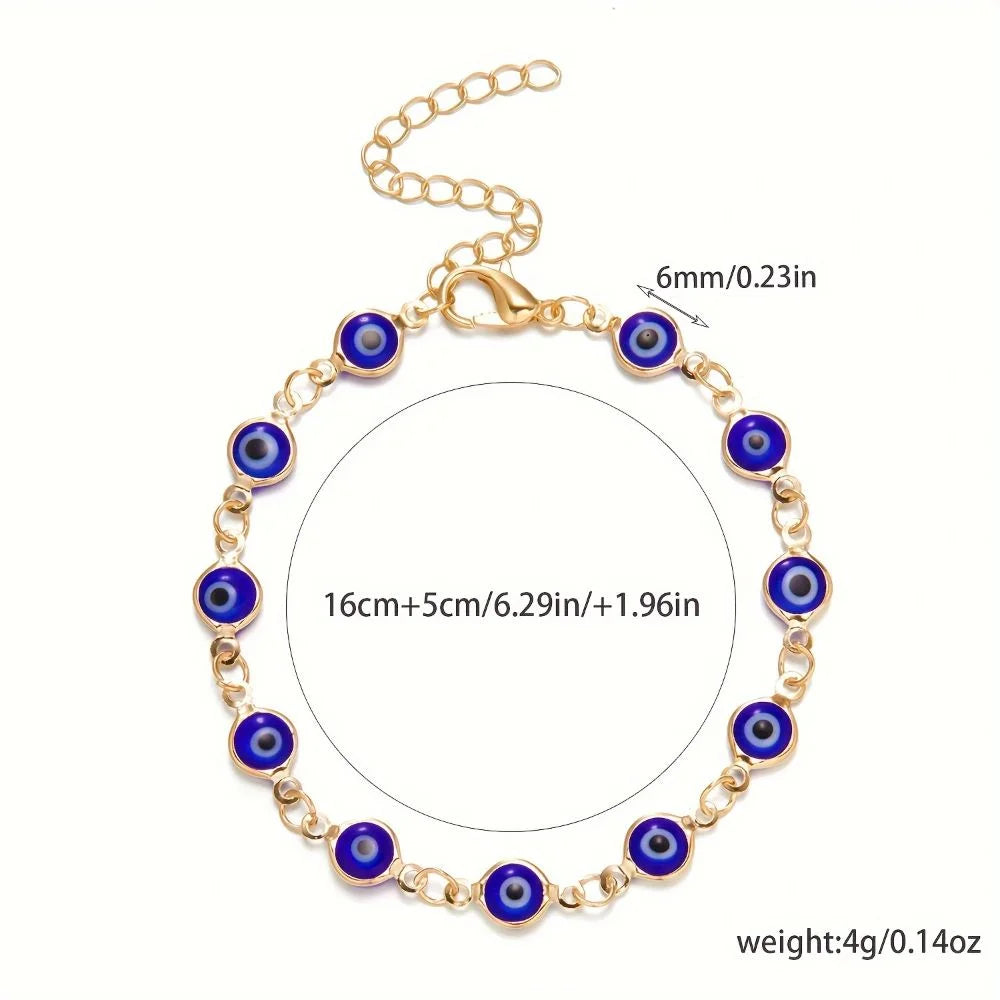 Evil Eye Red String Bracelet