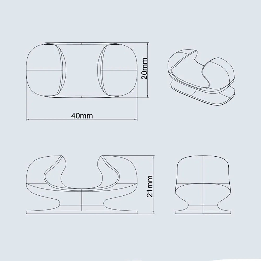 Silicone Rice Scoop Holder