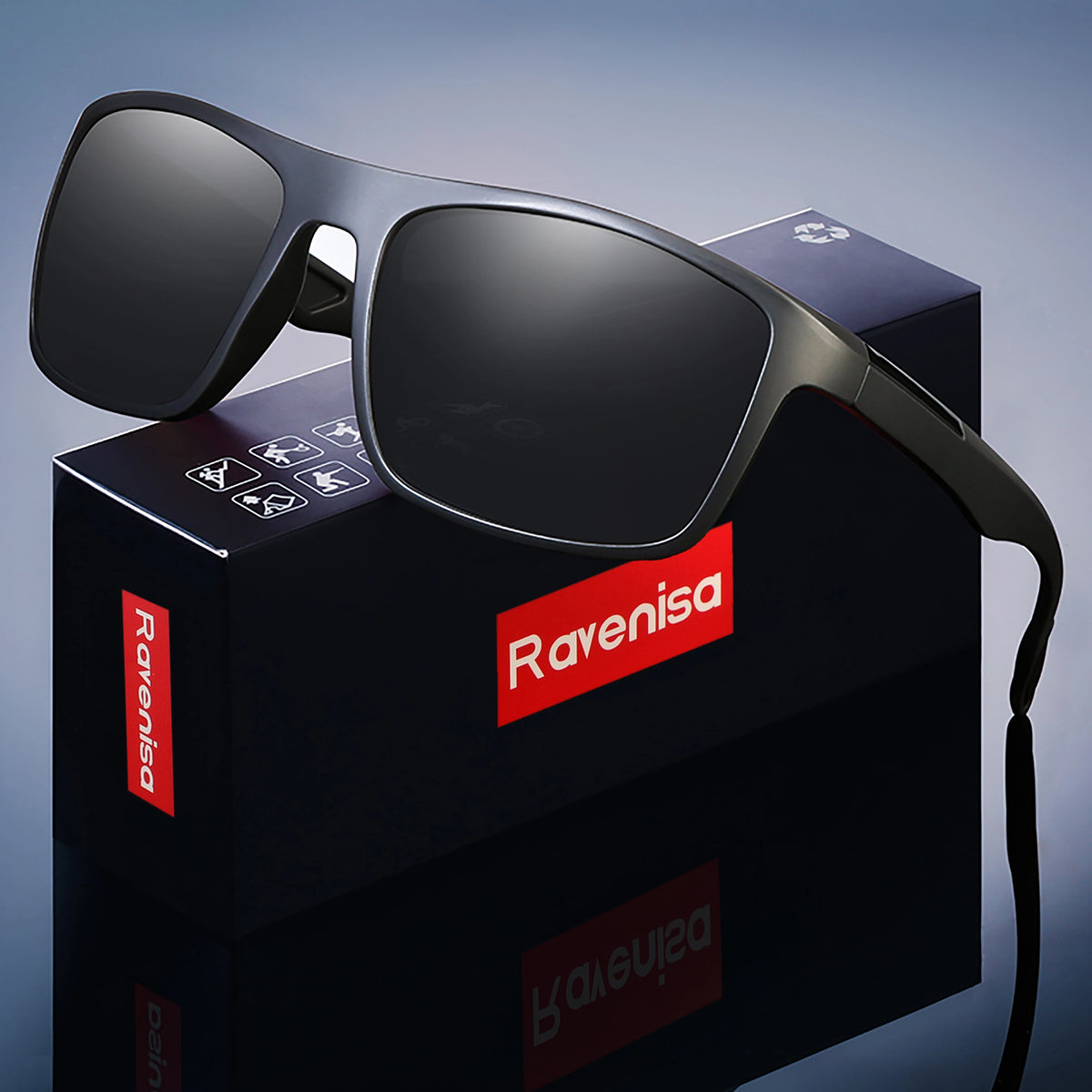 TR90 Polarized Square Sunglasses