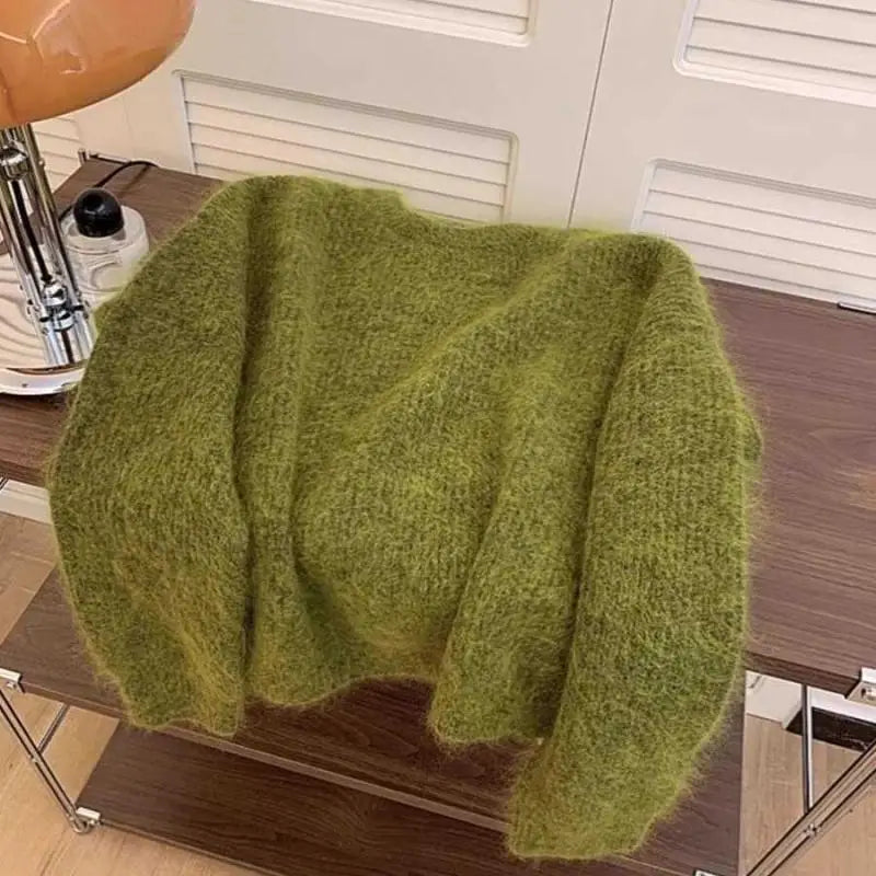Thick Warm Crew Neck Sweater