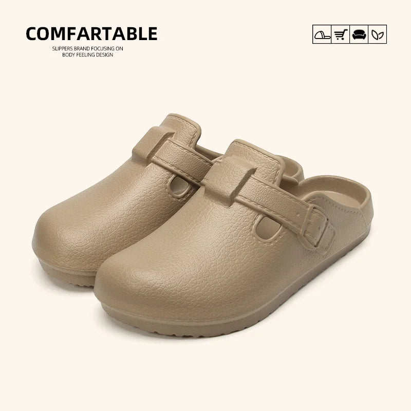 Men's Waterproof EVA Dressing Slippers