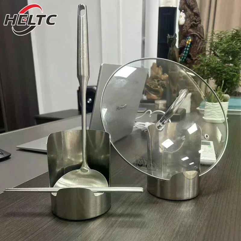 Stainless Steel Ladle & Lid Holder