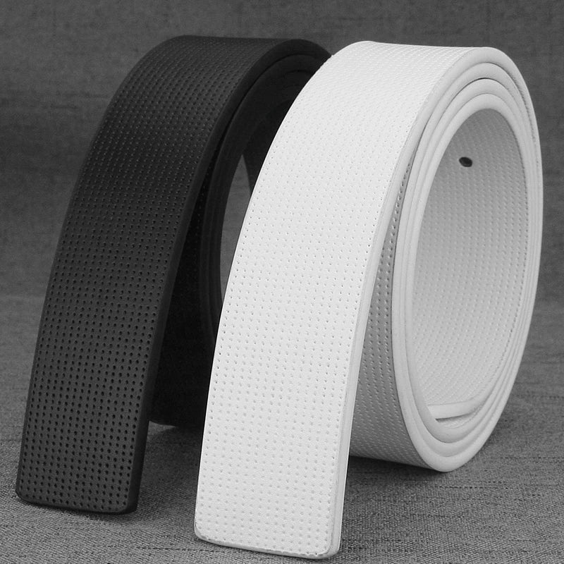 Genuine Leather Belt Strap – No Buckle