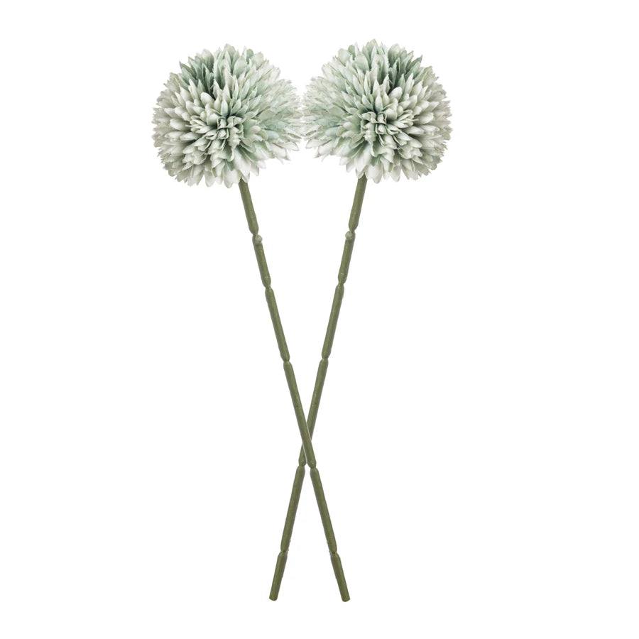 Silk Hydrangea Pompons