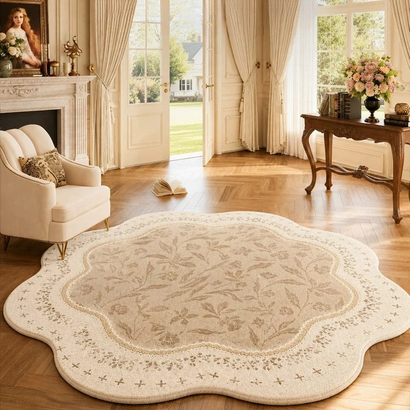 Fluffy Round Rug