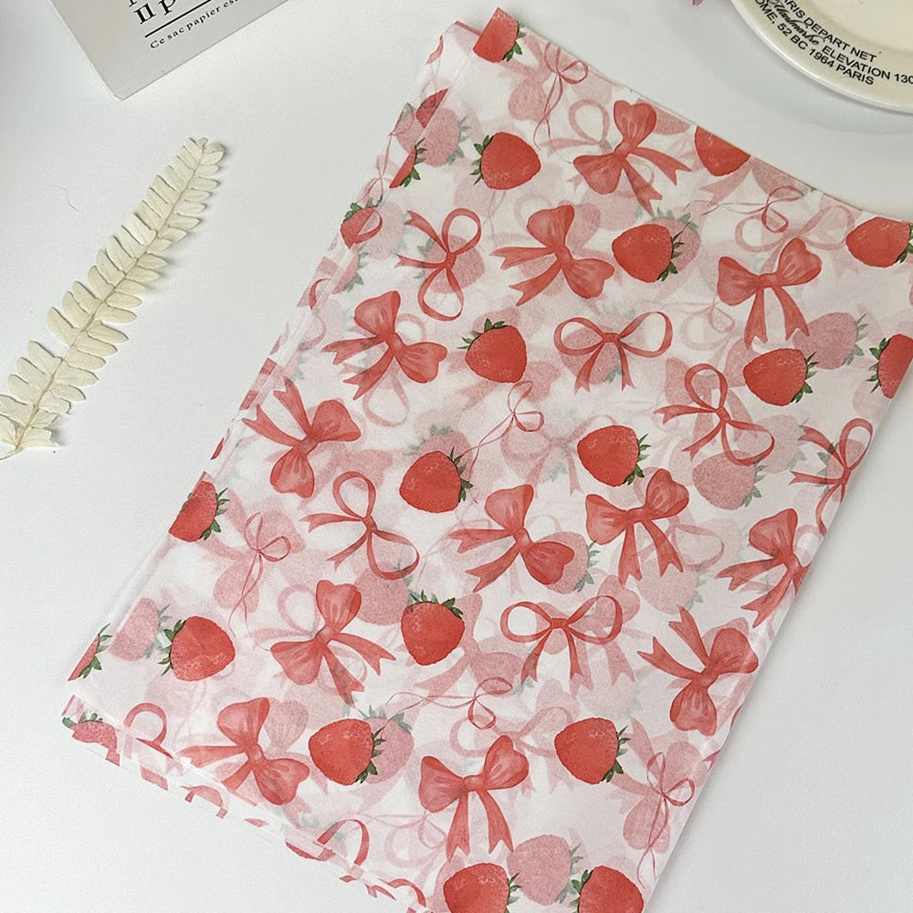 Strawberry Tissue Paper – 10 Sheets