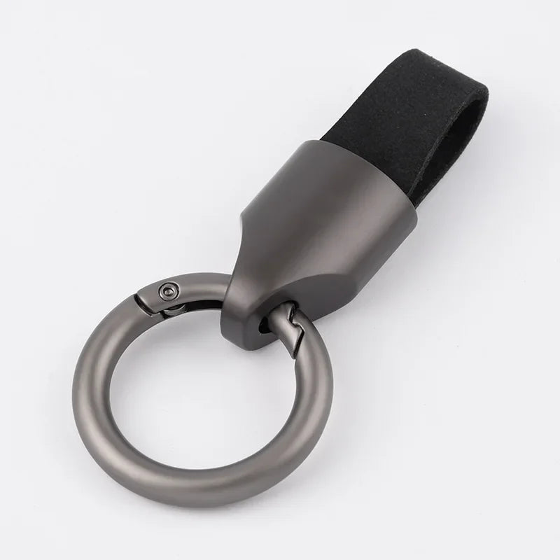 Leather Car Key Holder Keychain