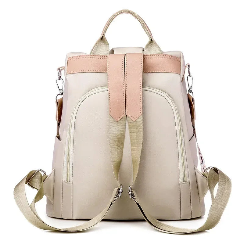 Embroidered Anti-Theft Women's Backpack