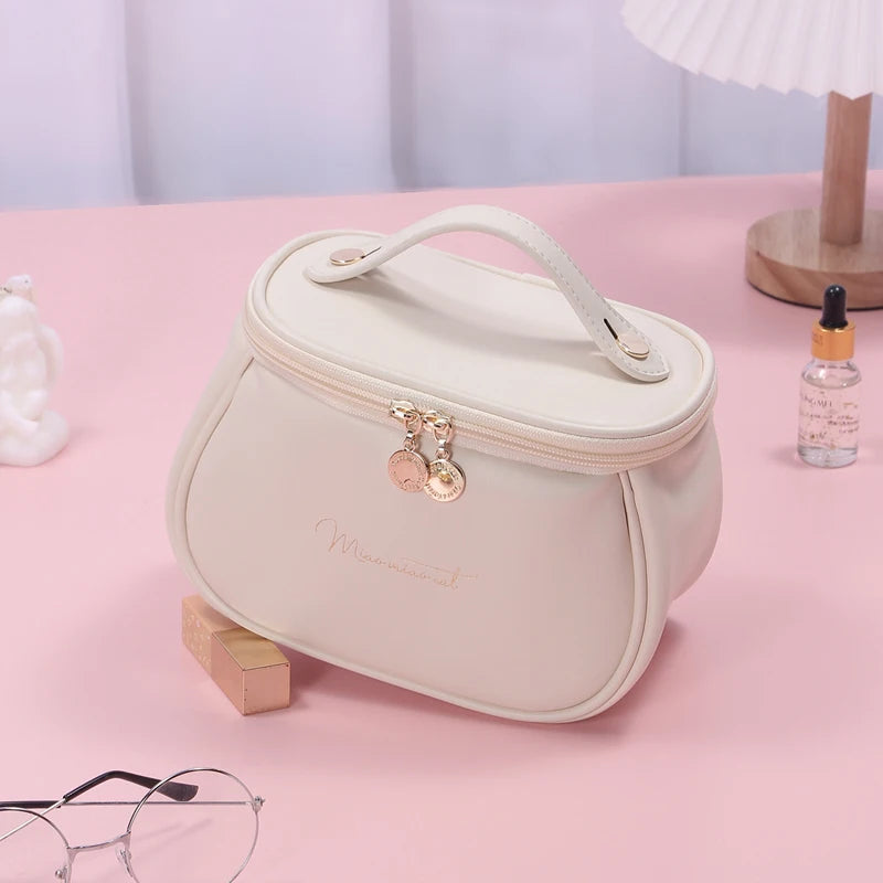 PU Leather Travel Cosmetic Bag