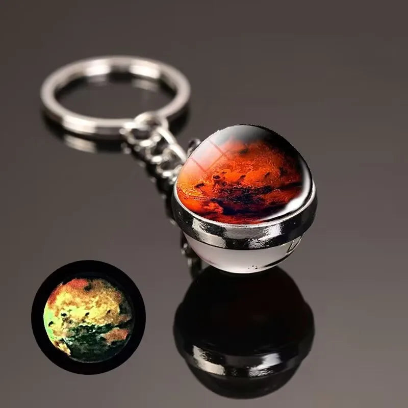 Glow-in-the-Dark Solar System Keychain