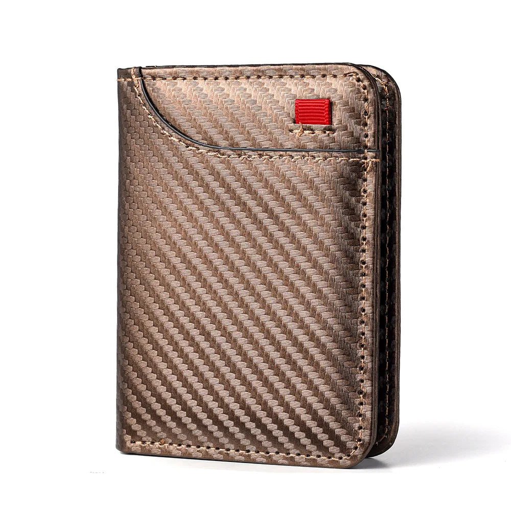 Men's Slim Vertical Card Wallet