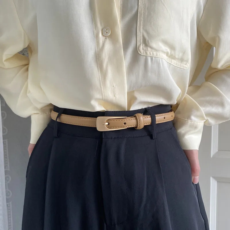 Women's Thin Decorative Belt