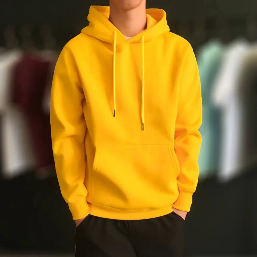 Men's Streetwear Pullover Hoodie