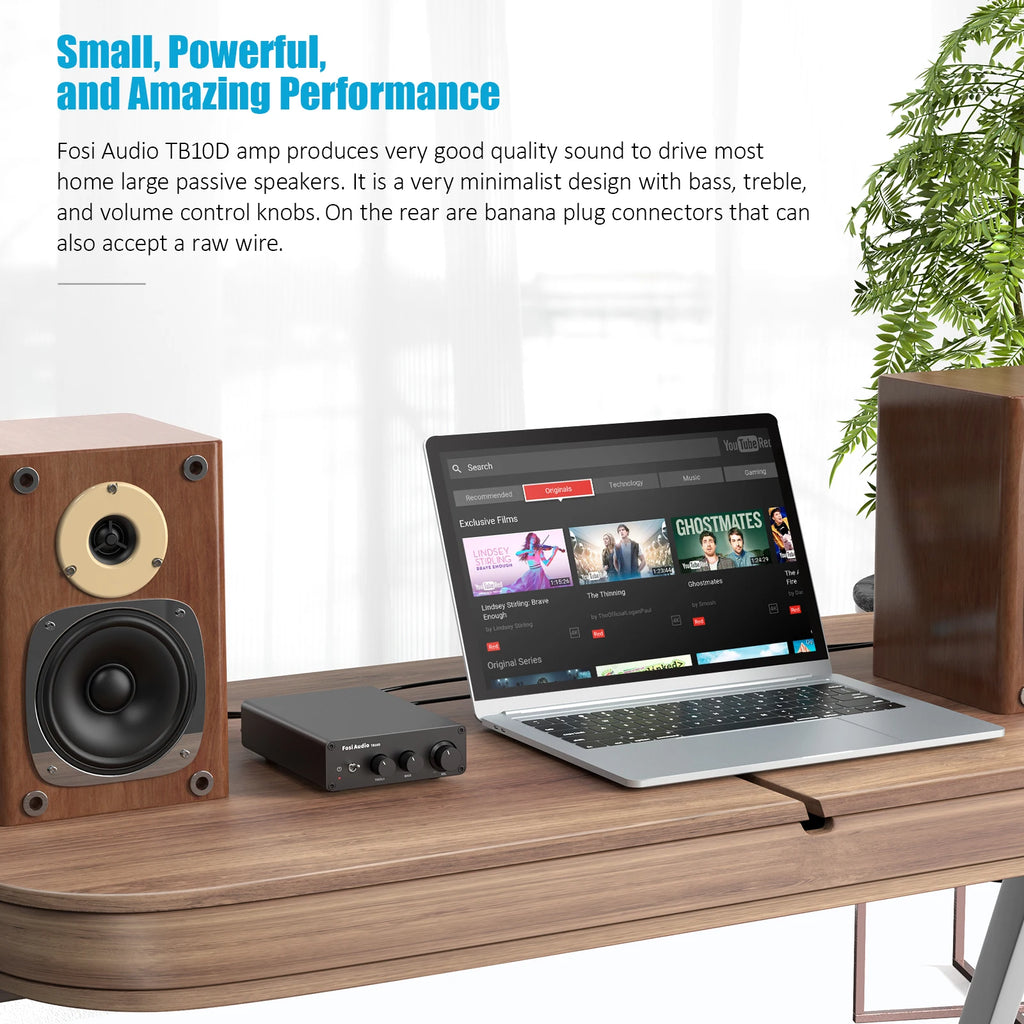 🎶 Fosi Audio 600W HiFi Power Amplifier
