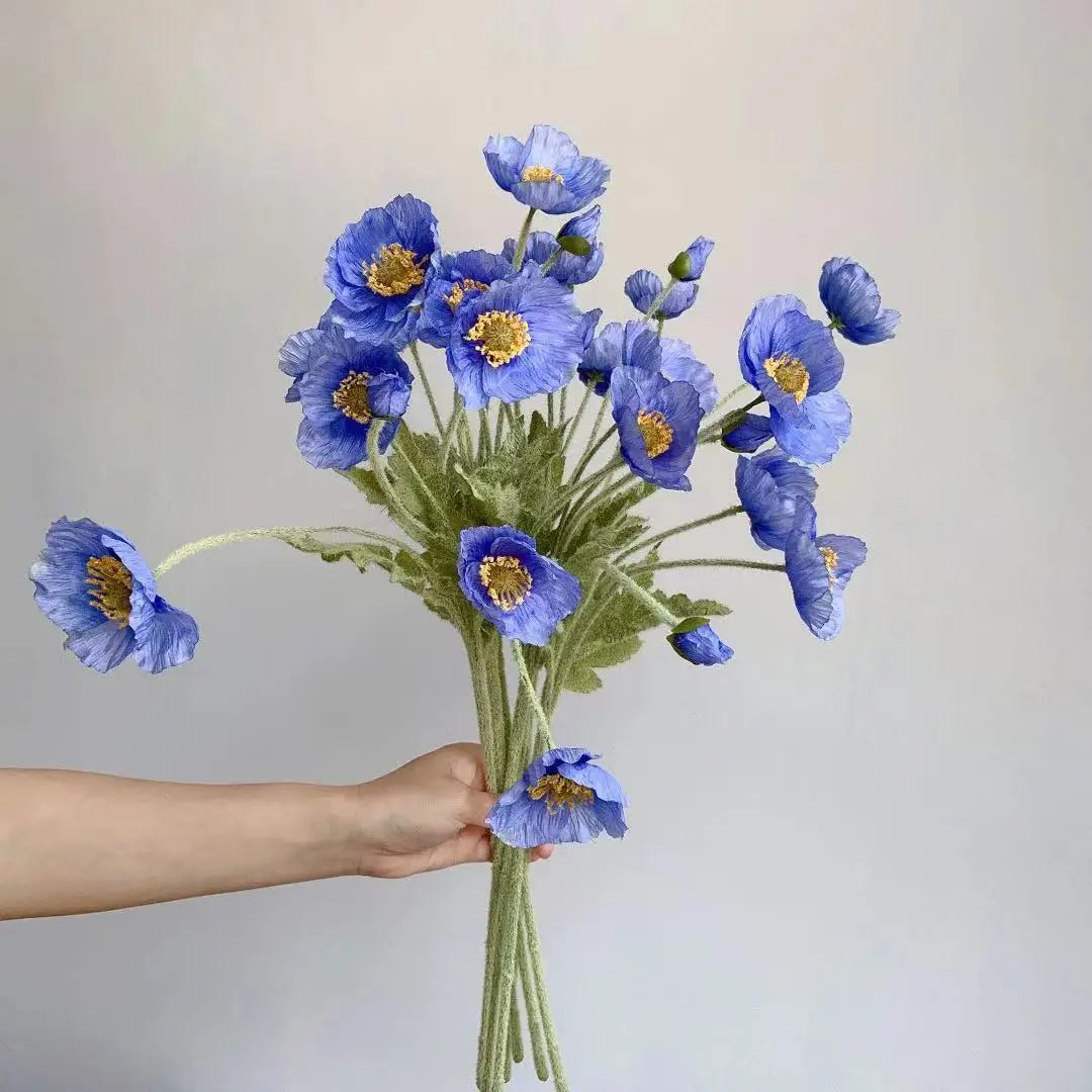Artificial Poppy Flowers