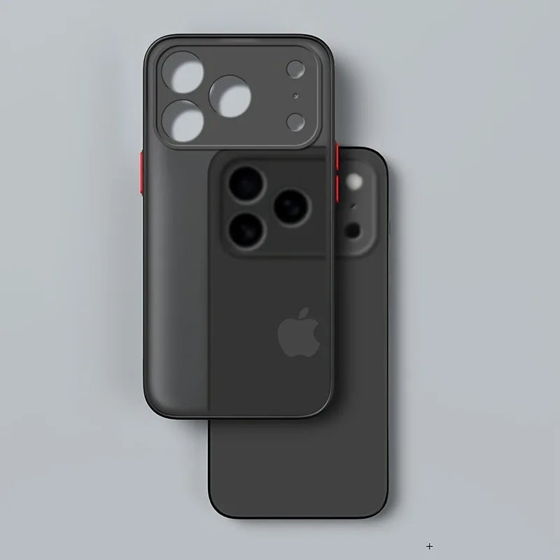 Translucent Matte Armor iPhone Case
