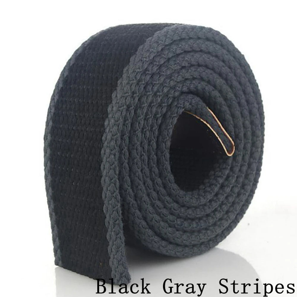 Canvas Tactical Belt Strap – No Buckle