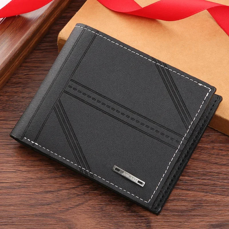 Men's Frosted Leather Wallet