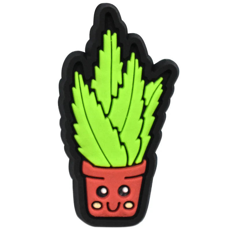 Cactus Shoe Charms