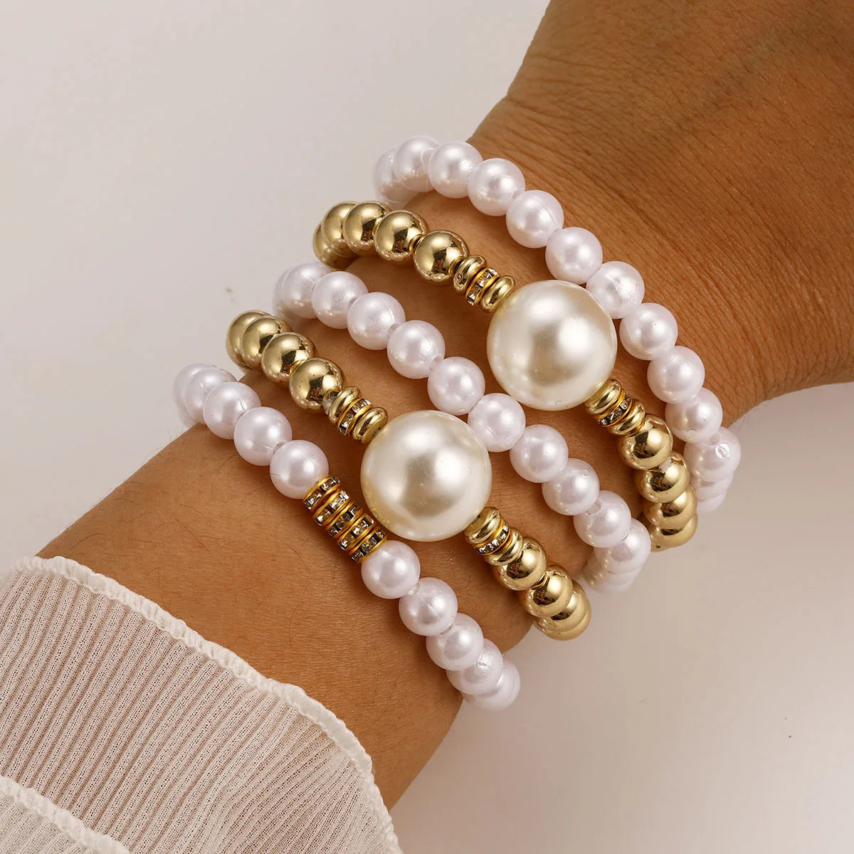 Big Flower Metal Bangle