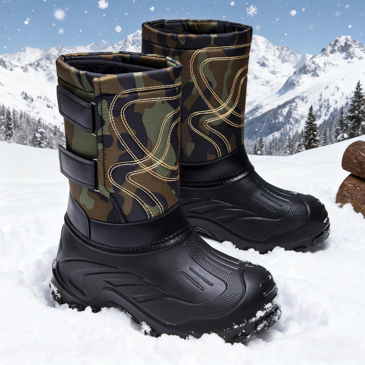 Men's Waterproof EVA Snow Boots