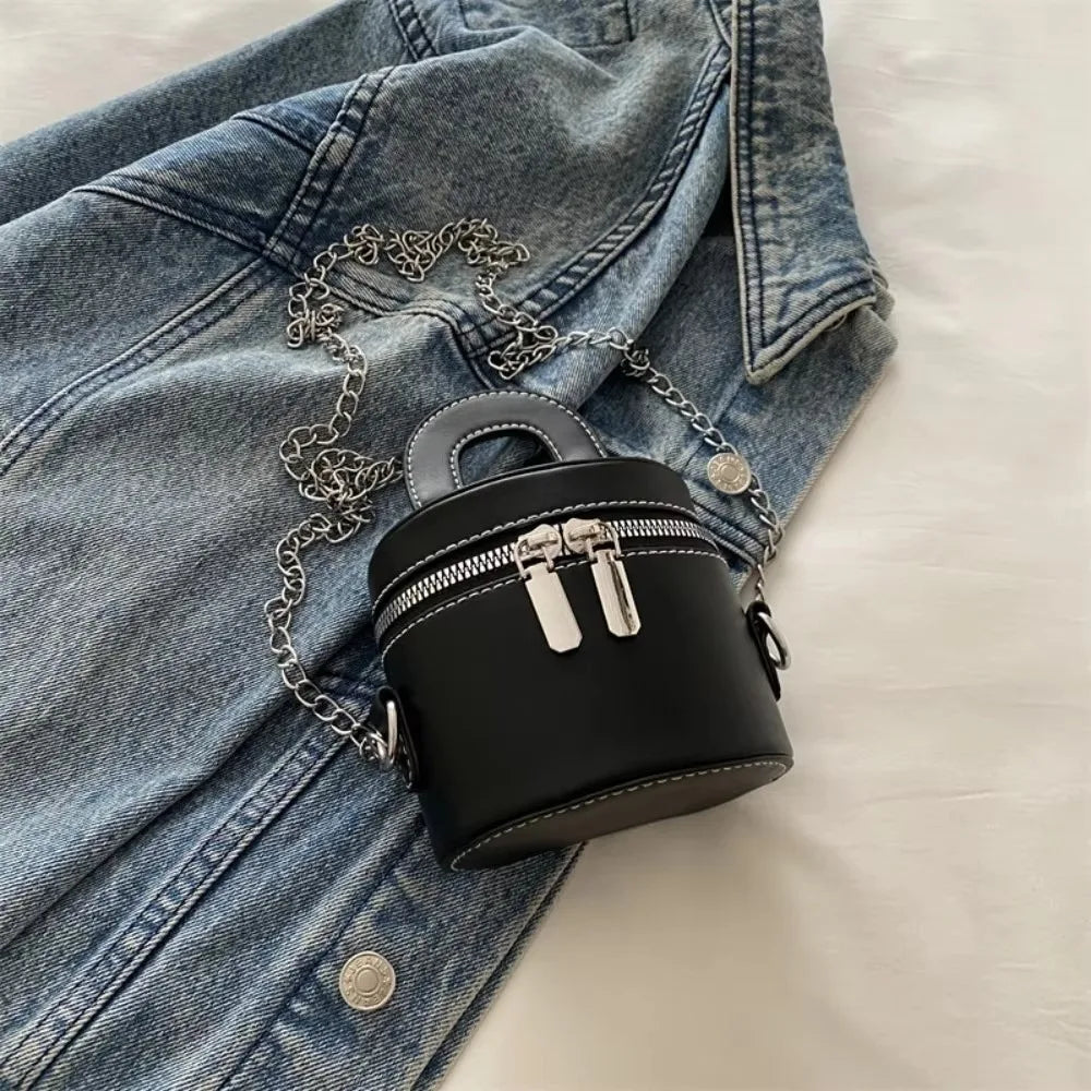 Mini Chain Box Crossbody Bag