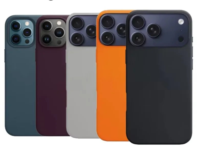 💎 Luxury Soft Silicone Camera Bumper Phone Case