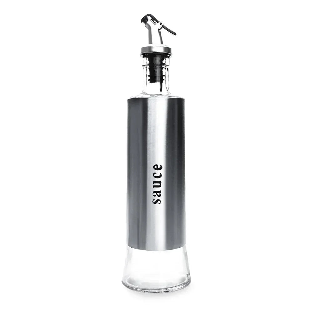 No-Drip Stainless Steel Oil Bottle