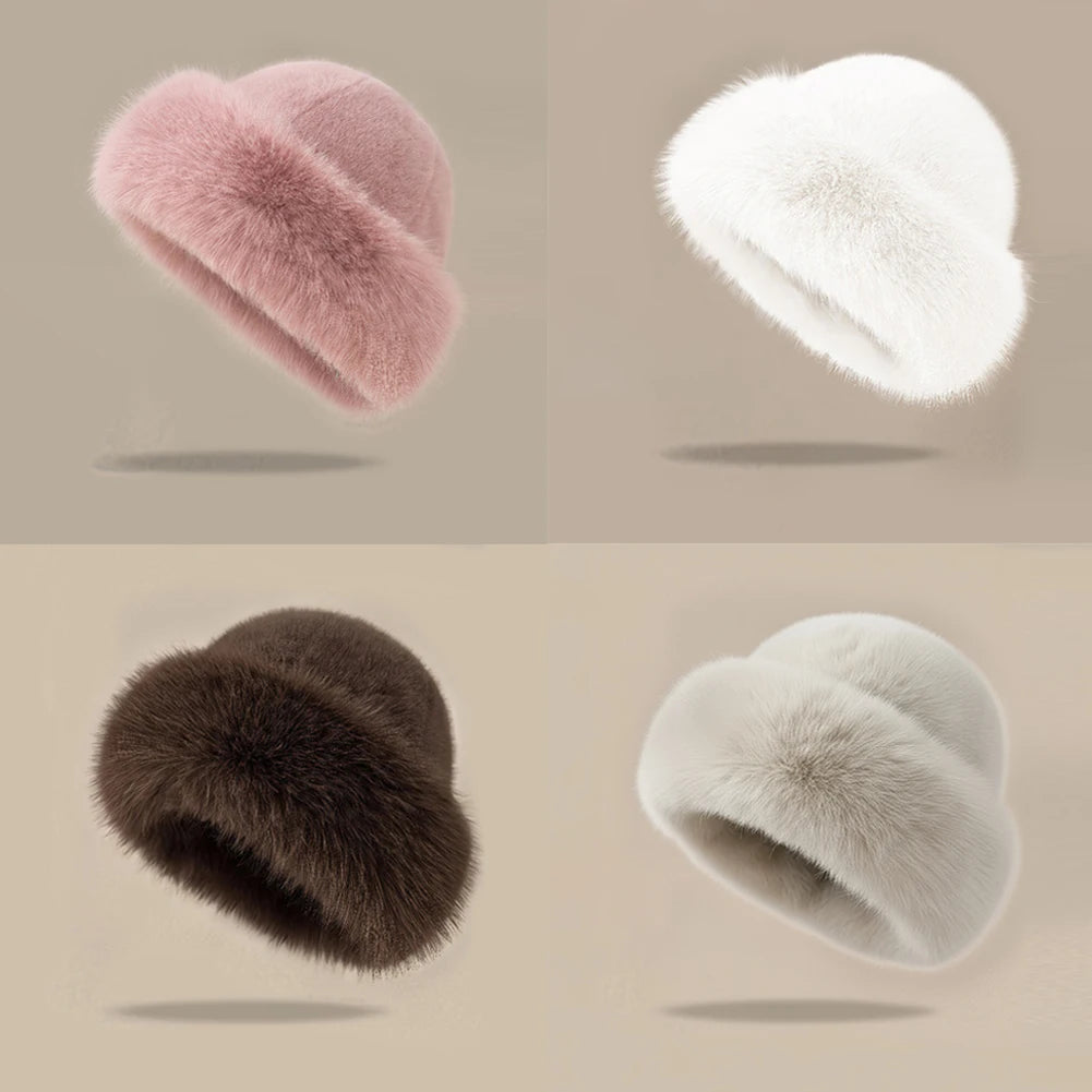 Women's Furry Winter Hat