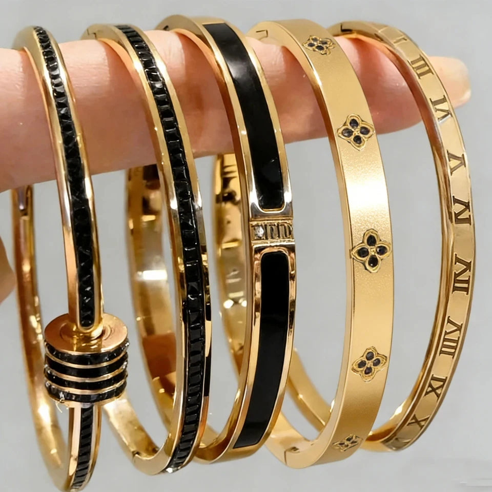 ✨ ZAKOL Sparkling Zirconia Bracelet Set