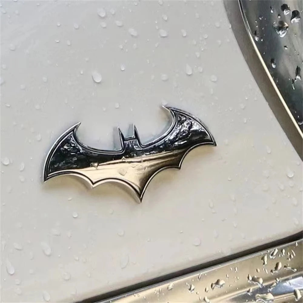 🦇 3D Bat Shape Metal Car Sticker