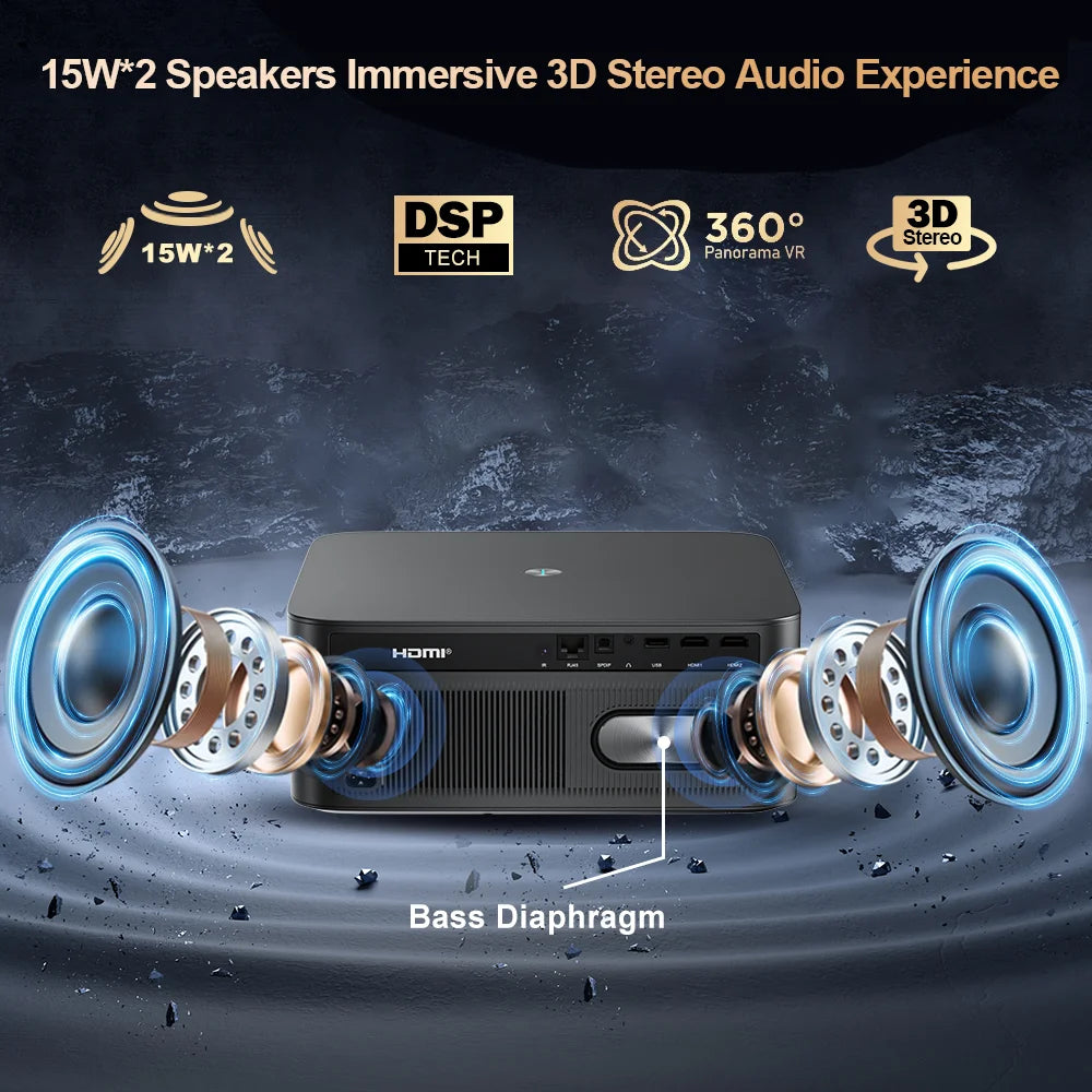📽️ ThundeaL TD98 Pro 4K Smart Projector