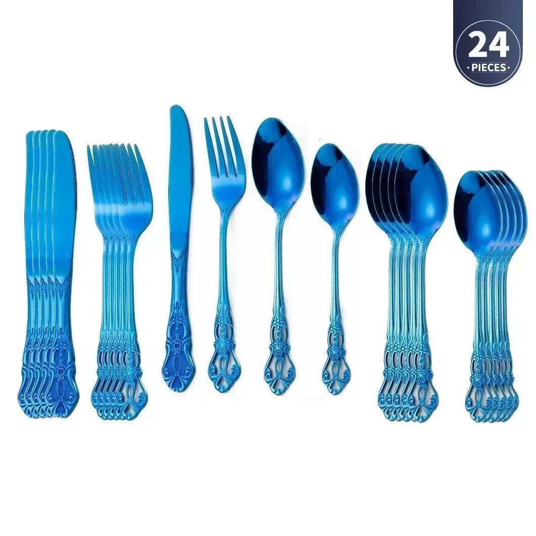 Gold Stainless Steel Cutlery Set