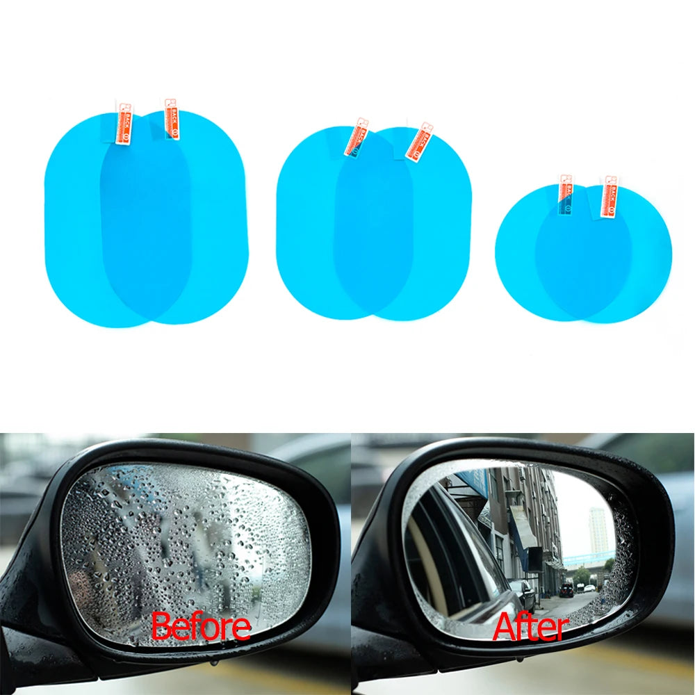 🚗 Anti-Fog Car Mirror Film