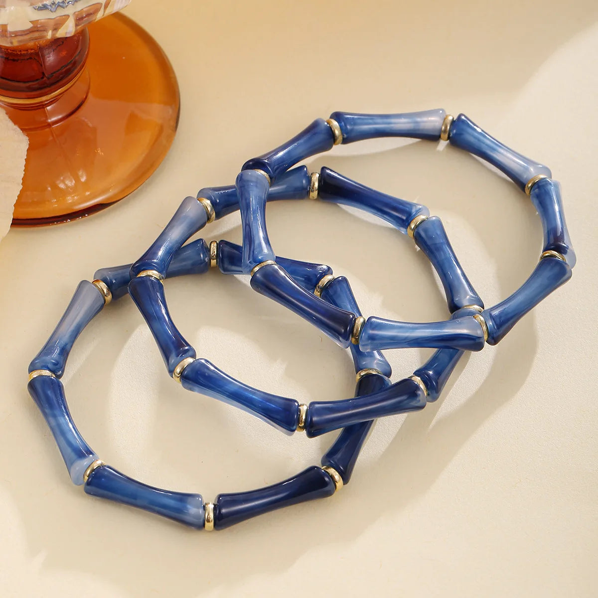 Big Flower Metal Bangle
