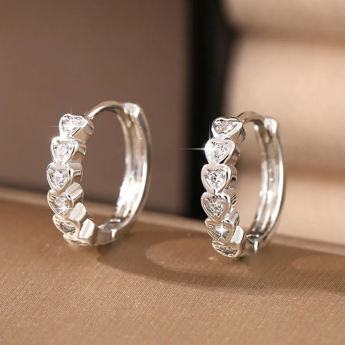 Twisted Hoop Earrings
