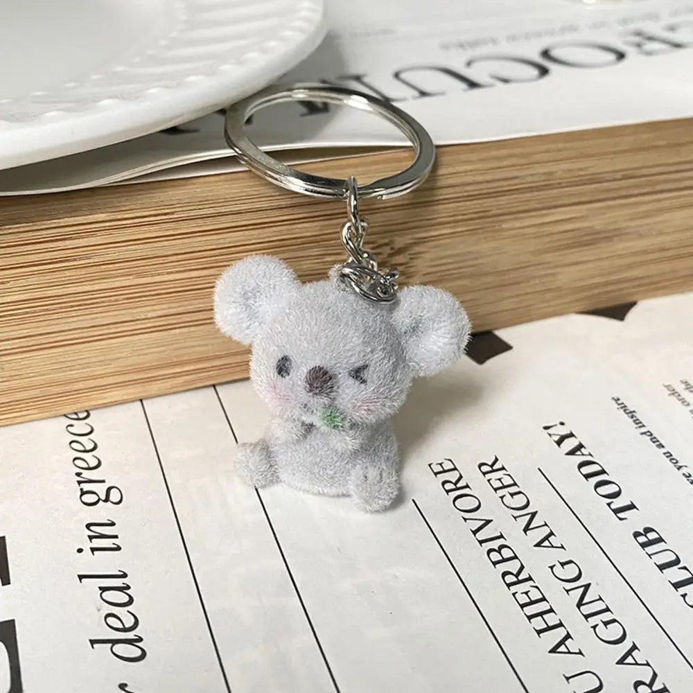 Fluffy Animal Keychains