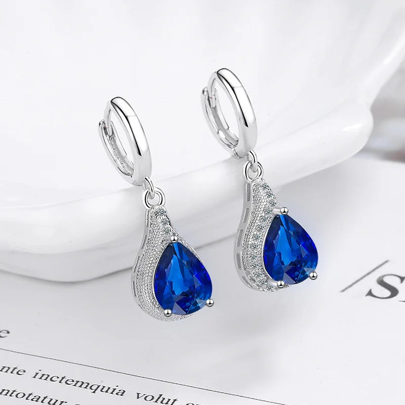 925 Silver Vintage Pearl Ring Earrings