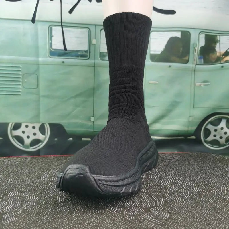Stretch Sock Ankle Boots