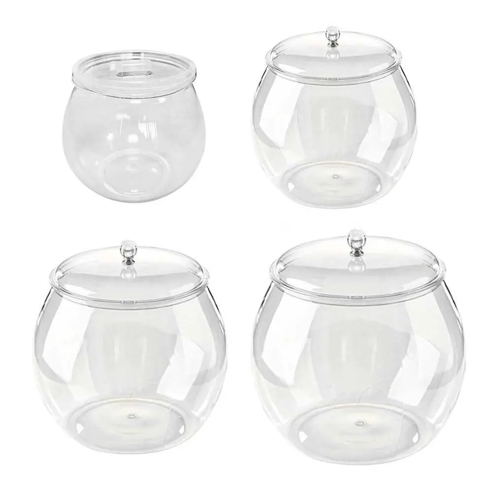 Sealed Plastic Storage Jars