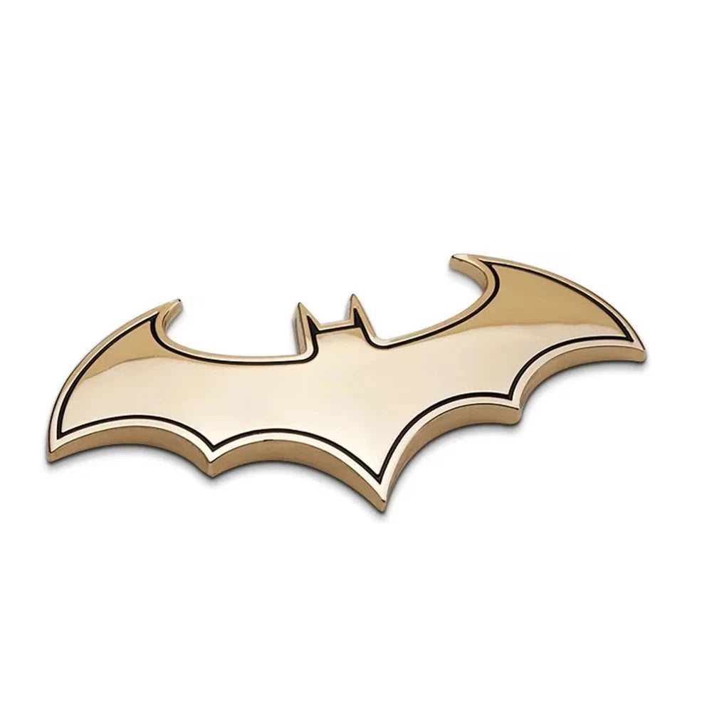 🦇 3D Bat Shape Metal Car Sticker