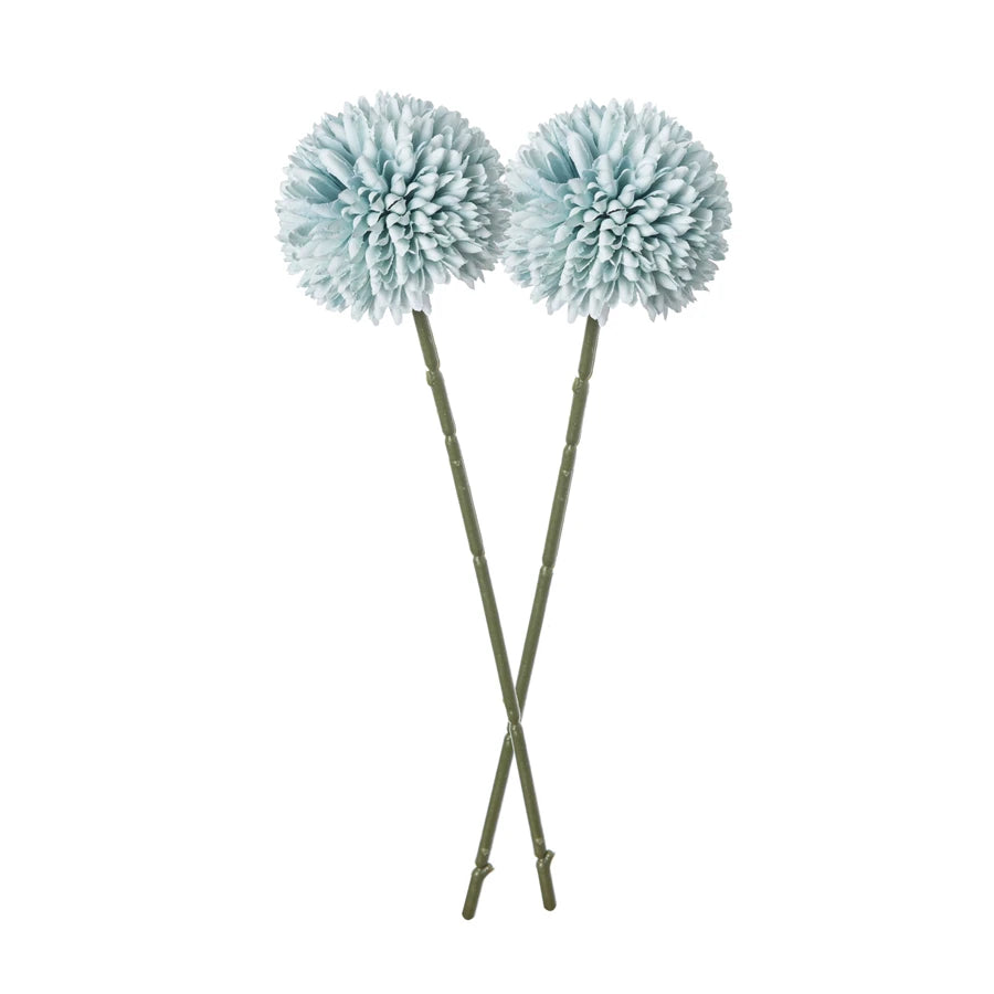 Silk Hydrangea Pompons