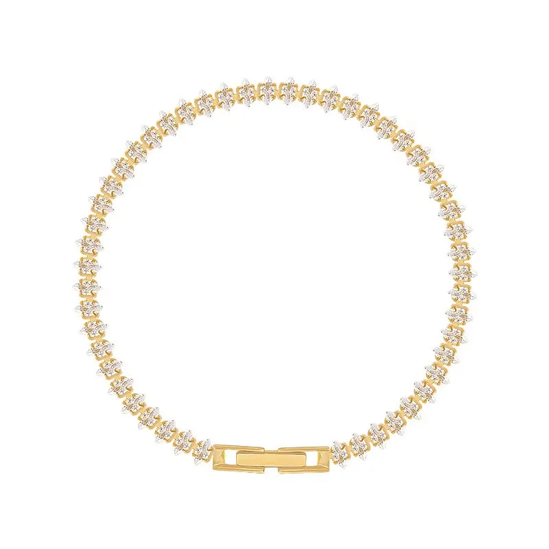 💠 Luxury Roman Crystal Rhinestone Bracelet