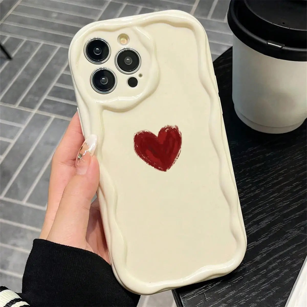Love Heart Soft Phone Case