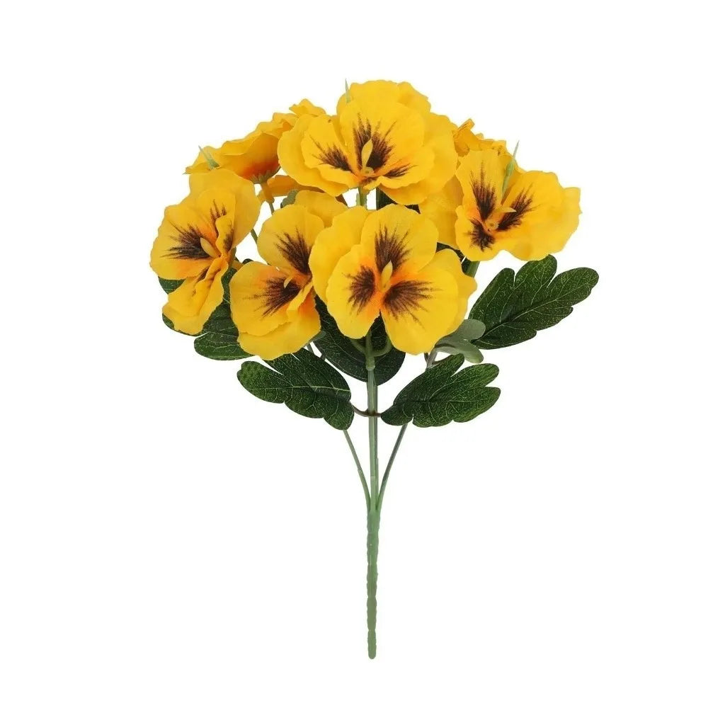UV-Resistant Artificial Pansies