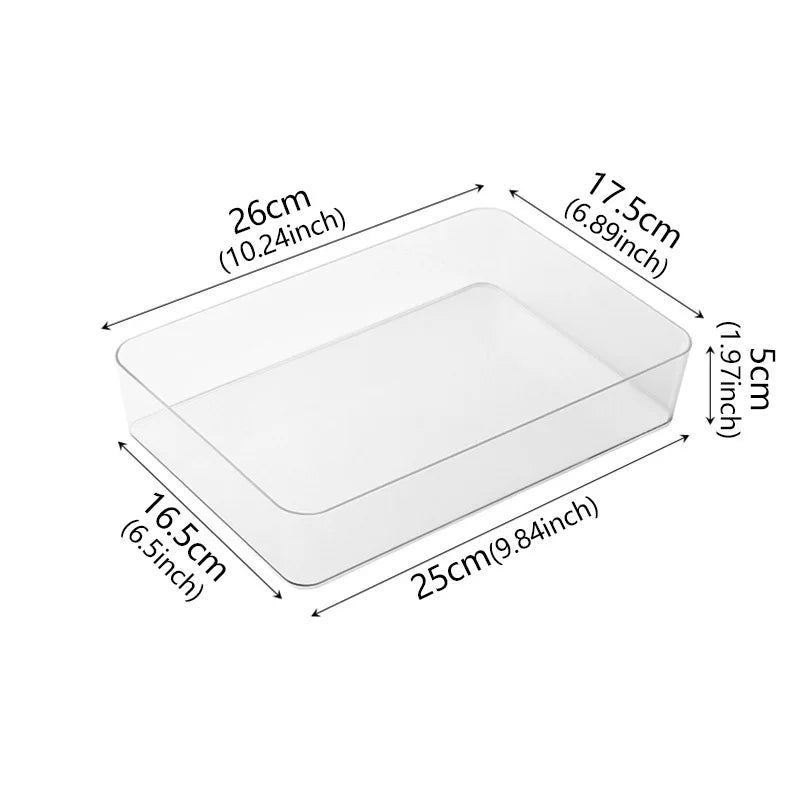 Clear Plastic Drawer Organizer